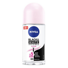 Nivea Black & White Invisible 5 in 1  Deodorant  - 50ml