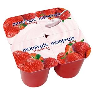 Monfruit Yoghurt Strawberry 125 g
