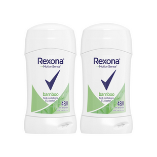 Rexona Women Stick Bamboo 48H Anti-Perspirant Deodorant 40ml (Pack of 2)