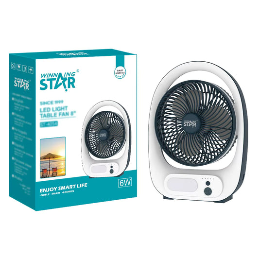 WINNING Star LED Light Table Fan ST-4054